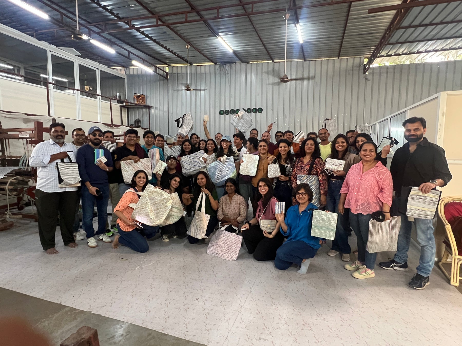 Experience Upcycling at EcoKaari: A Journey from Waste to Weave (Capgemini & Icertis)