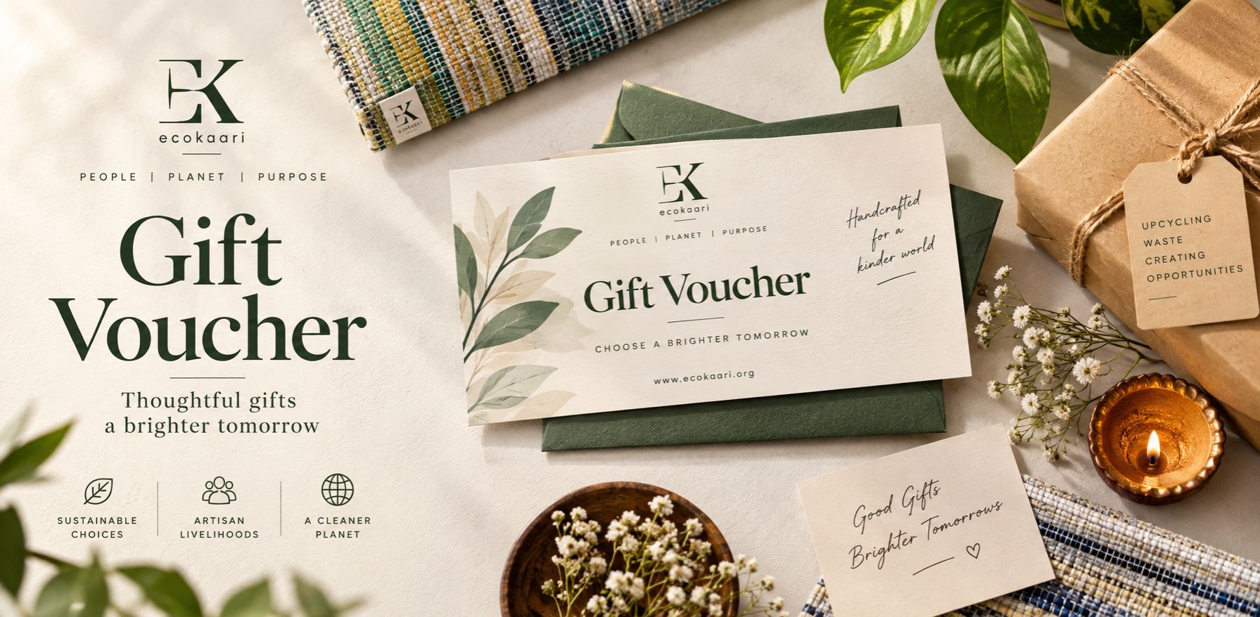EcoKaari Gift Voucher: The Thoughtful Gift That Lets Them Choose