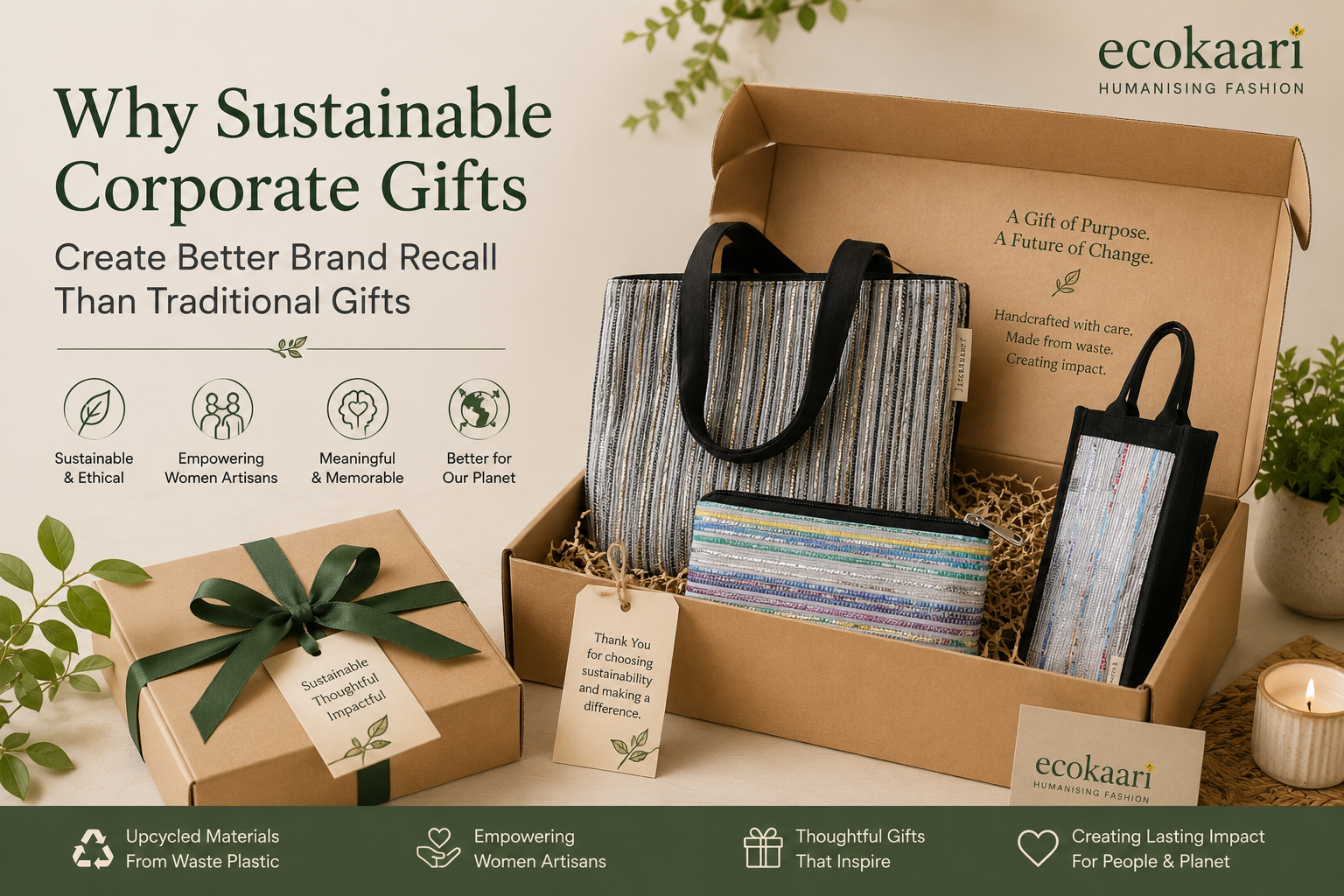 Why Sustainable Corporate Gifts Create Better Brand Recall Than Traditional Gifts