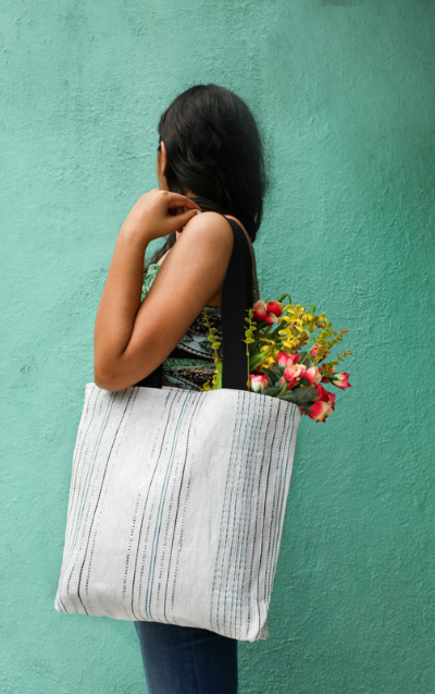 handcrafted classic tote ecokaari