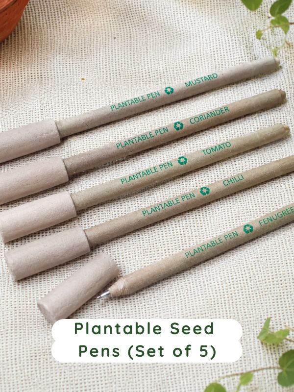 Plantable Seed Pens (Set of 5)