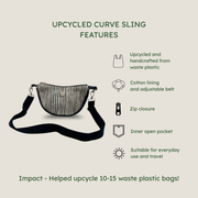 Features of Upcycled Curve Sling