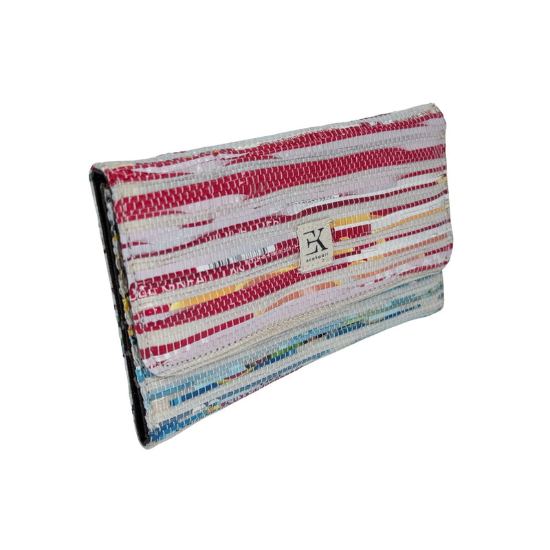 Upcycled Tri-Fold Wallet for Women