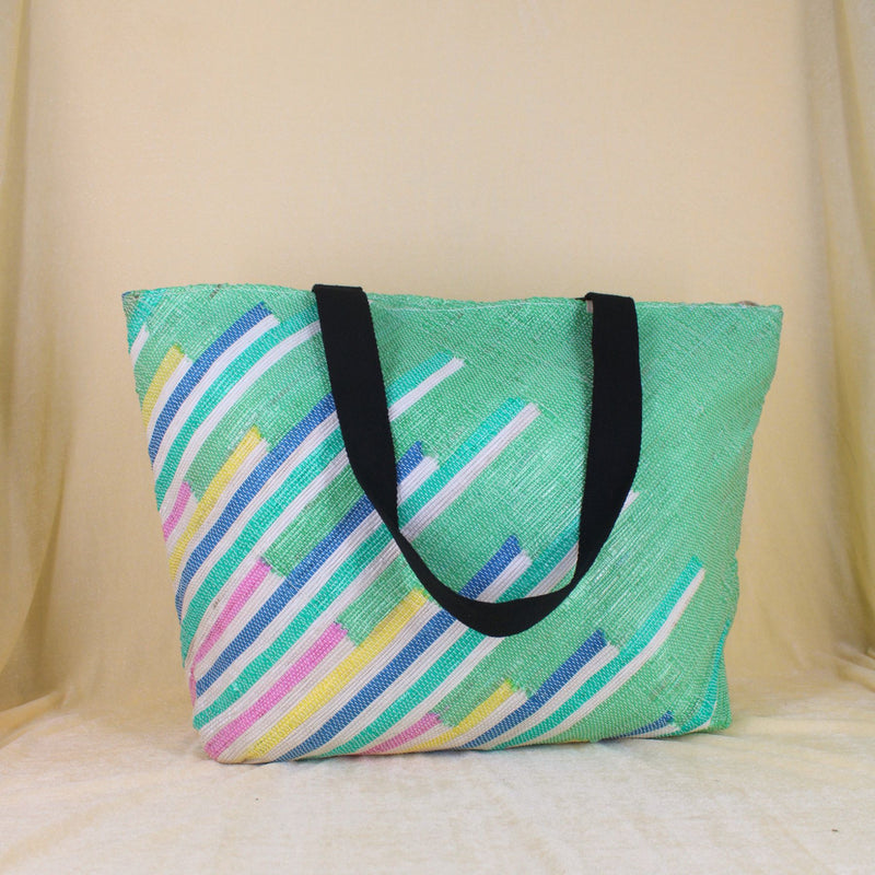 EcoKaari Upcycled Designer Beach Bag (DBB0060)