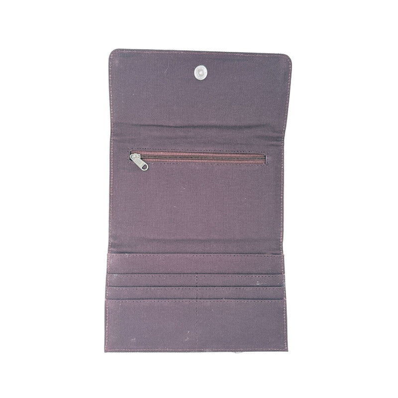 Upcycled Tri-Fold Wallet for Women (TFW0062)