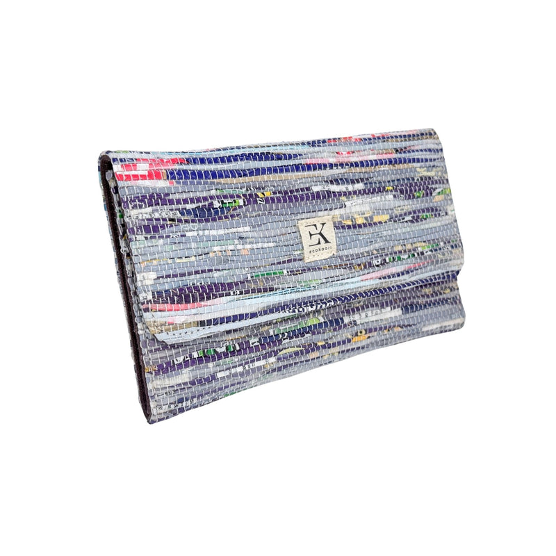 Upcycled Tri-Fold Wallet for Women