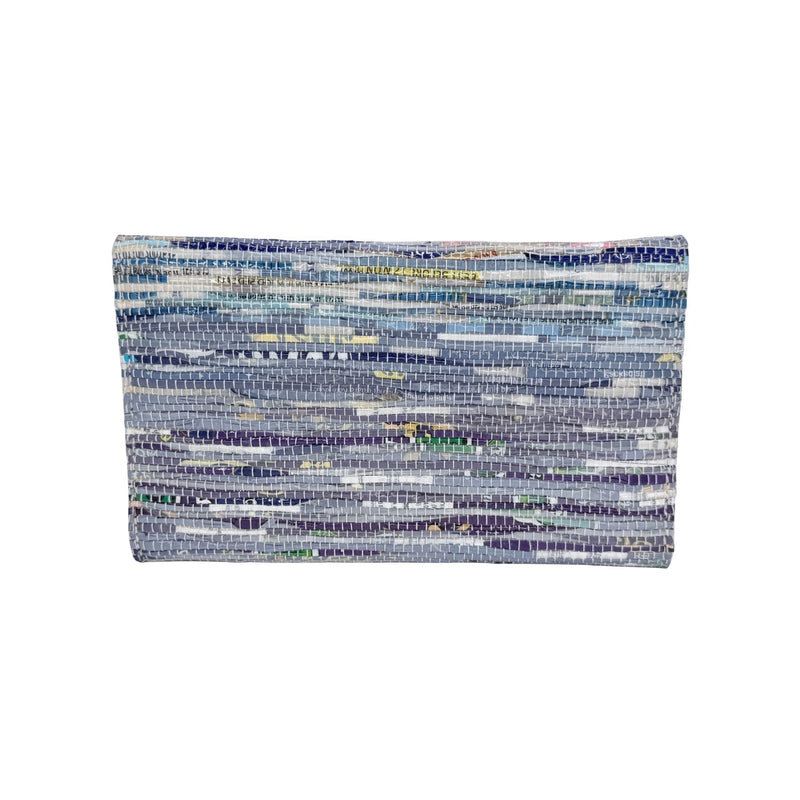 Upcycled Tri-Fold Wallet for Women