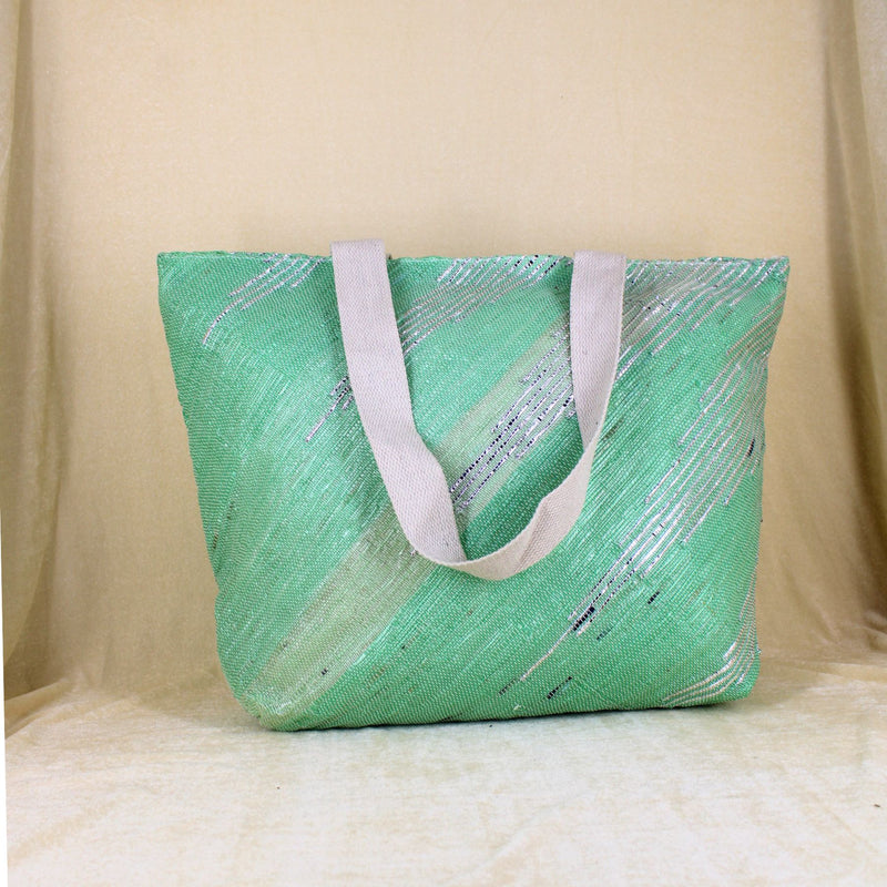EcoKaari Upcycled Designer Beach Bag (DBB0061)