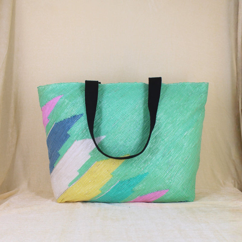EcoKaari Upcycled Designer Beach Bag (DBB0059)
