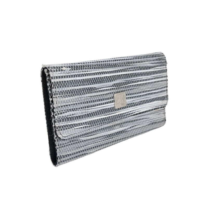 Upcycled Tri-Fold Wallet for Women