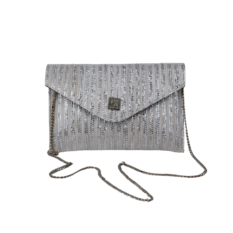 Upcycled Envelope Clutch Sling | Handcrafted from Plastic Waste