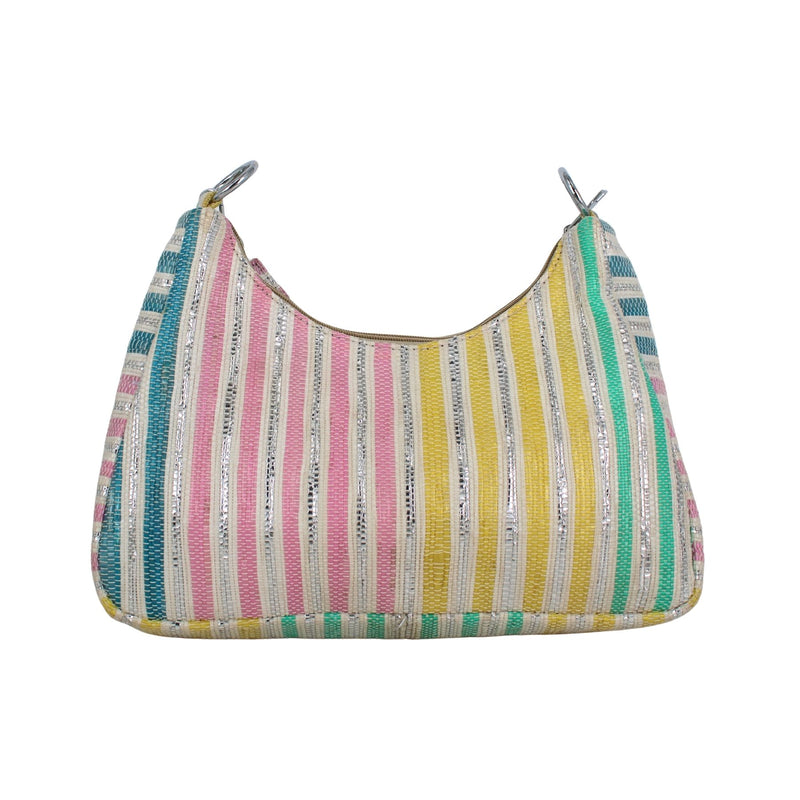 Upcycled Baguette Bag (BGT0029) | Sustainable Handbag for Women