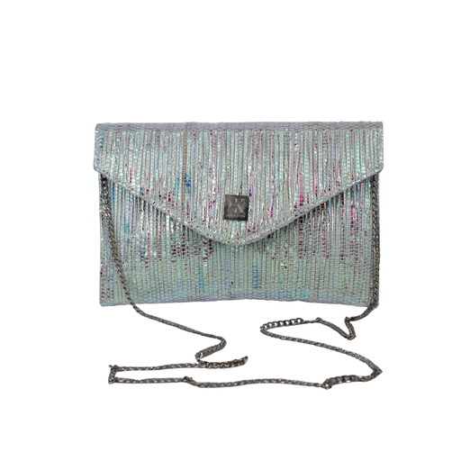 Upcycled Envelope Clutch Sling
