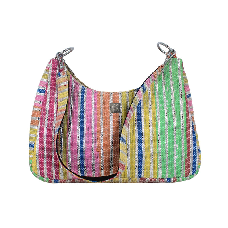 Upcycled Baguette Bag (BGT0025) | Sustainable Handbag for Women