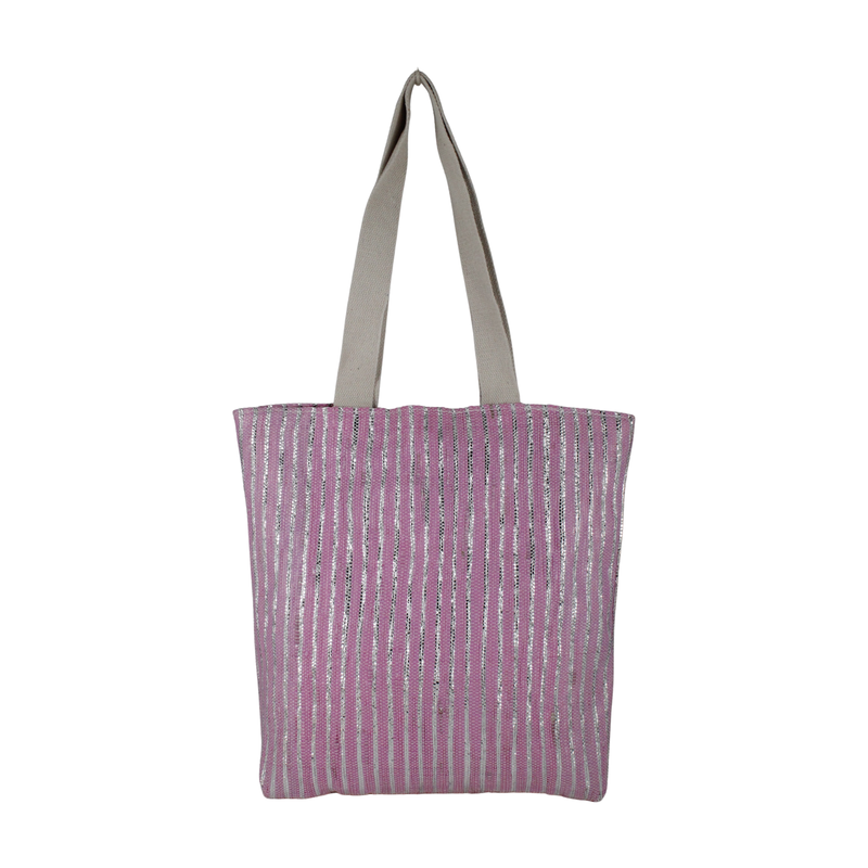 Upcycled Classic Tote (CT0296) | Handcrafted by Artisans
