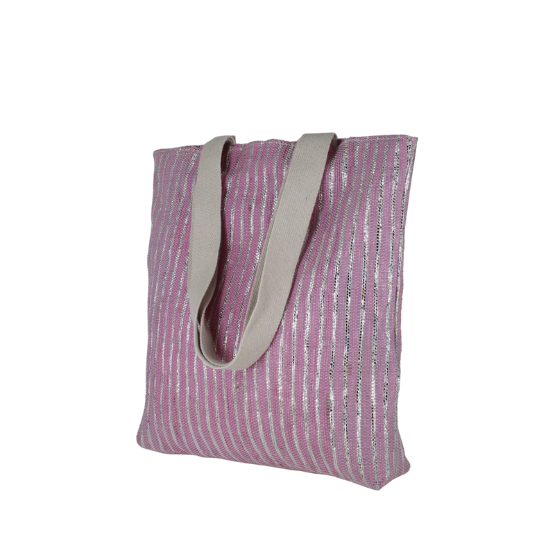 Upcycled Classic Tote (CT0296) | Handcrafted by Artisans
