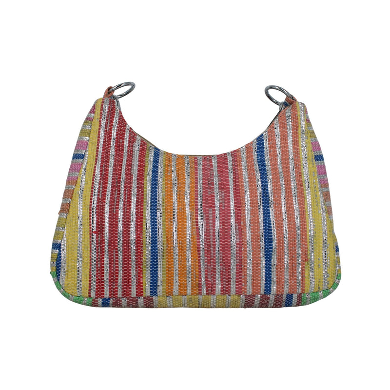 Upcycled Baguette Bag (BGT0025) | Sustainable Handbag for Women