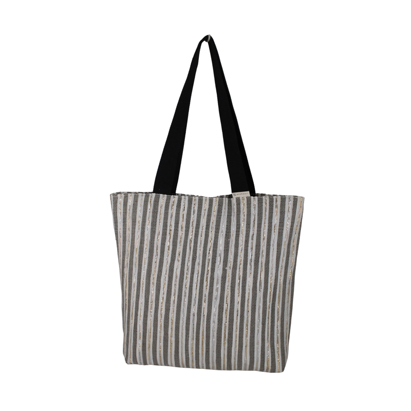 Upcycled Classic Tote (CT0298) | Handcrafted by Artisans