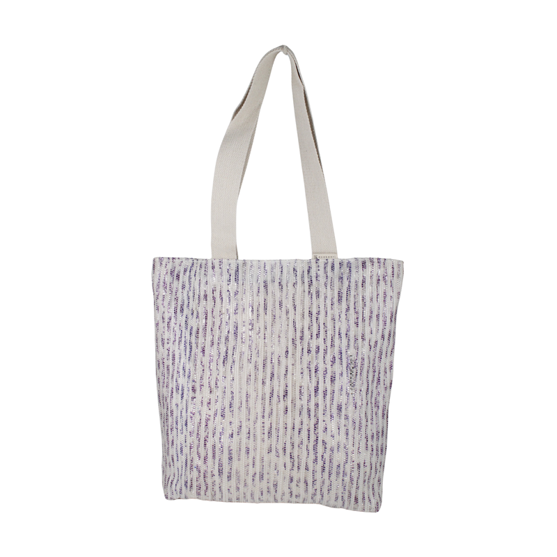 Upcycled Classic Tote (CT0288) | Handcrafted by Artisans