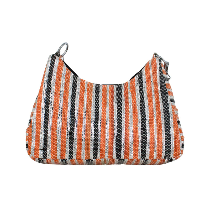 Upcycled Baguette Bag (BGT0026) | Sustainable Handbag for Women