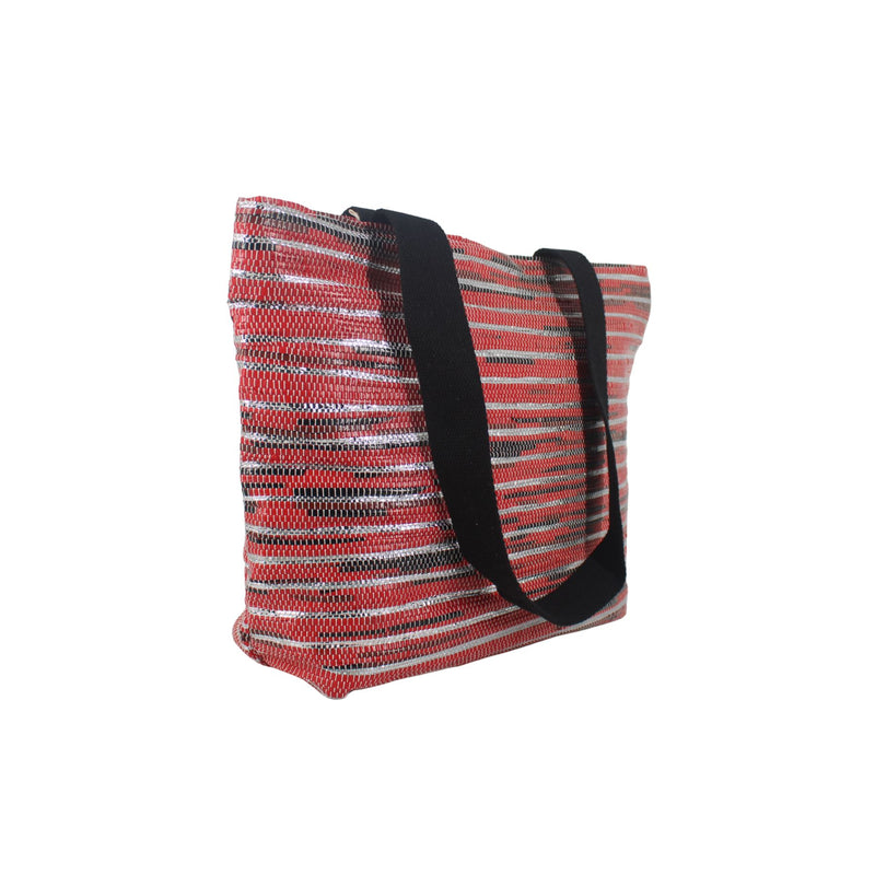 Upcycled Handcrafted Shopper Tote (ST0018)