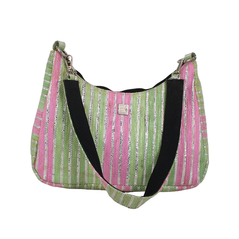Upcycled Baguette Bag (BGT0027) | Sustainable Handbag for Women