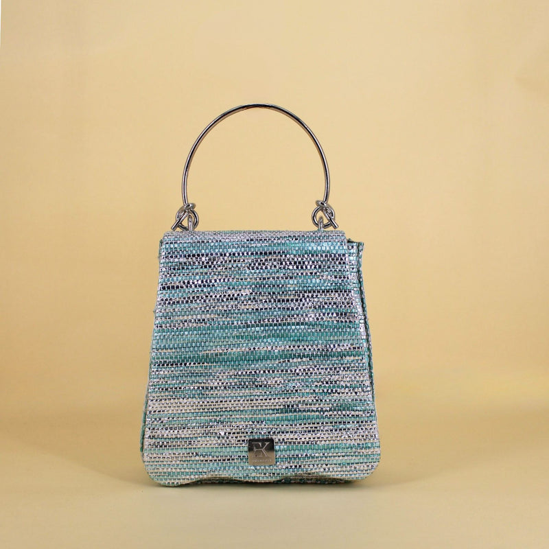 Upcycled EK Wristlet (WC0026) | Handcrafted Clutch Bag for Women