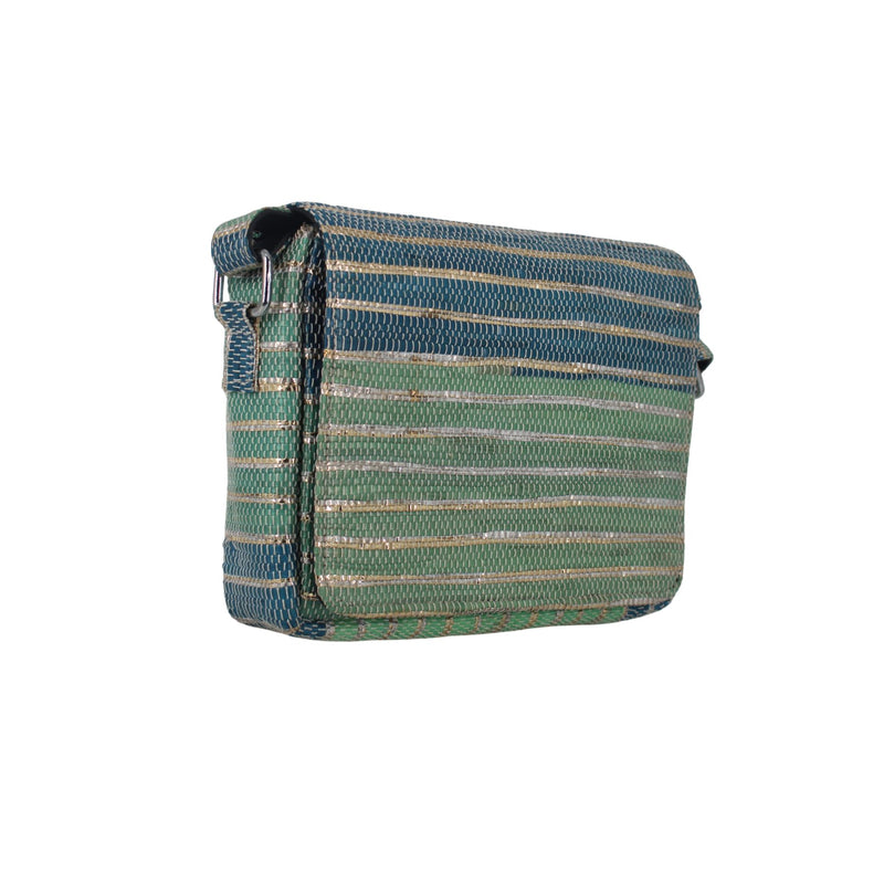 Upcycled Sling Bag (SB0036) | Handcrafted Crossbody Bag