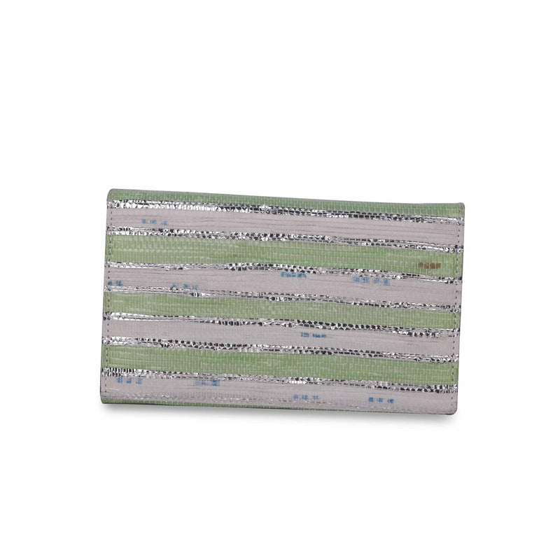 Upcycled Tri-Fold Wallet for Women