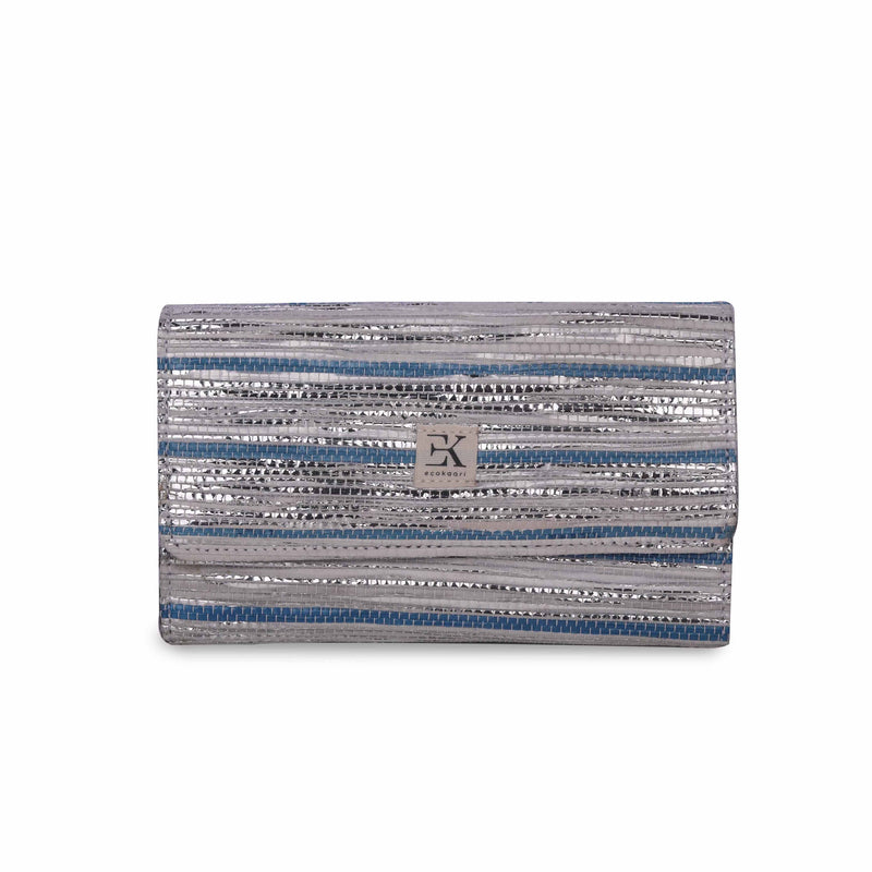 Upcycled Tri-Fold Wallet for Women