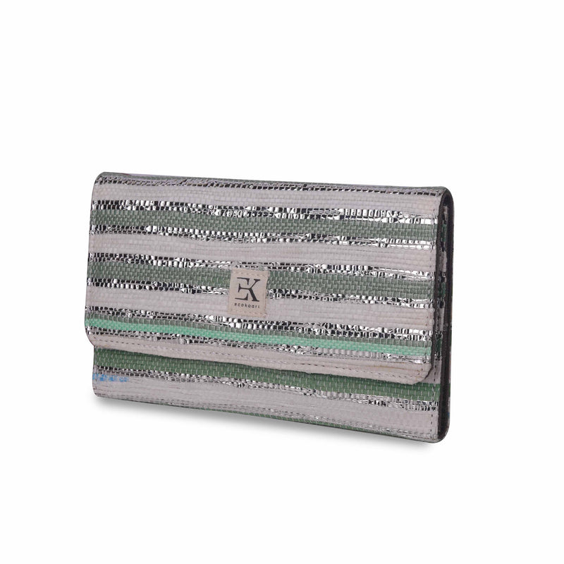 Upcycled Tri-Fold Wallet for Women (TFW0031)