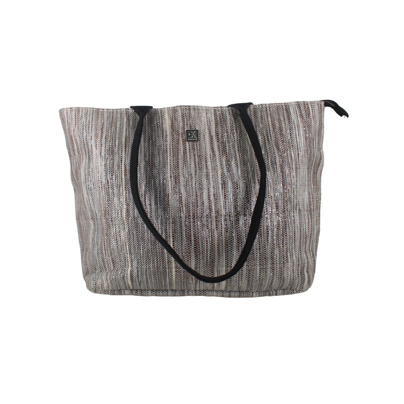 Upcycled Office Tote Bag 14" (OTS0029) | Handcrafted Laptop Tote