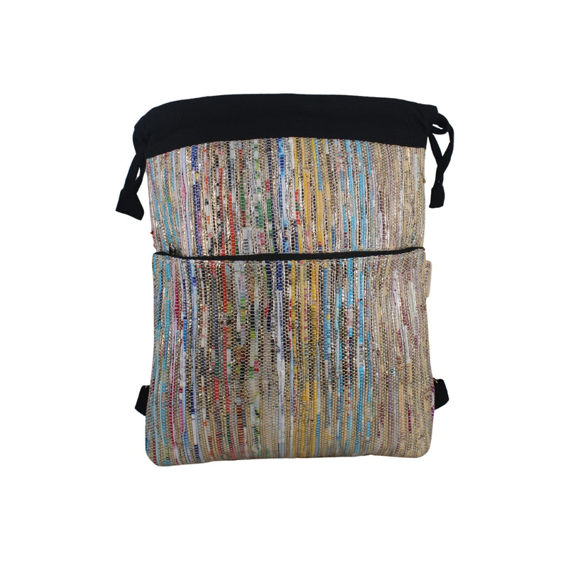 Upcycled Handwoven Light Backpack (LTB0064)