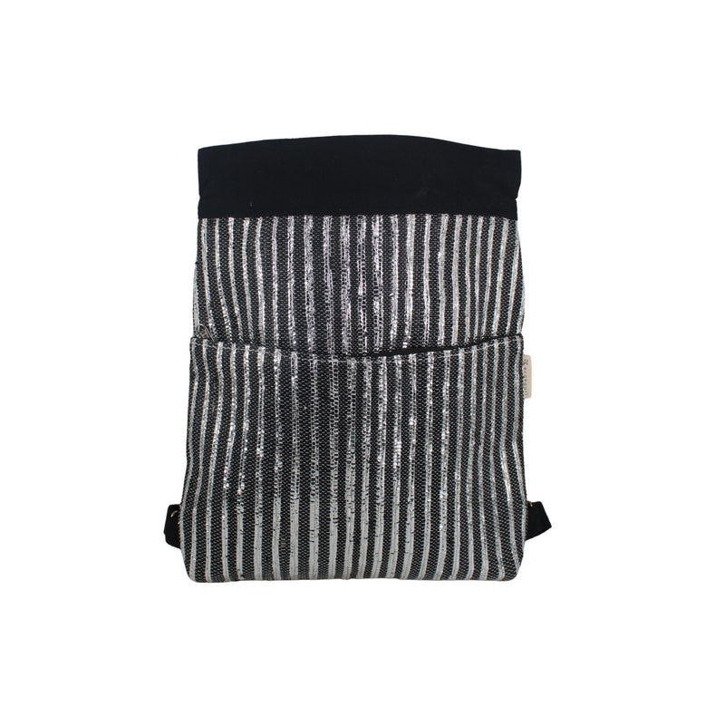 Upcycled Handwoven Light Backpack (LTB0065)
