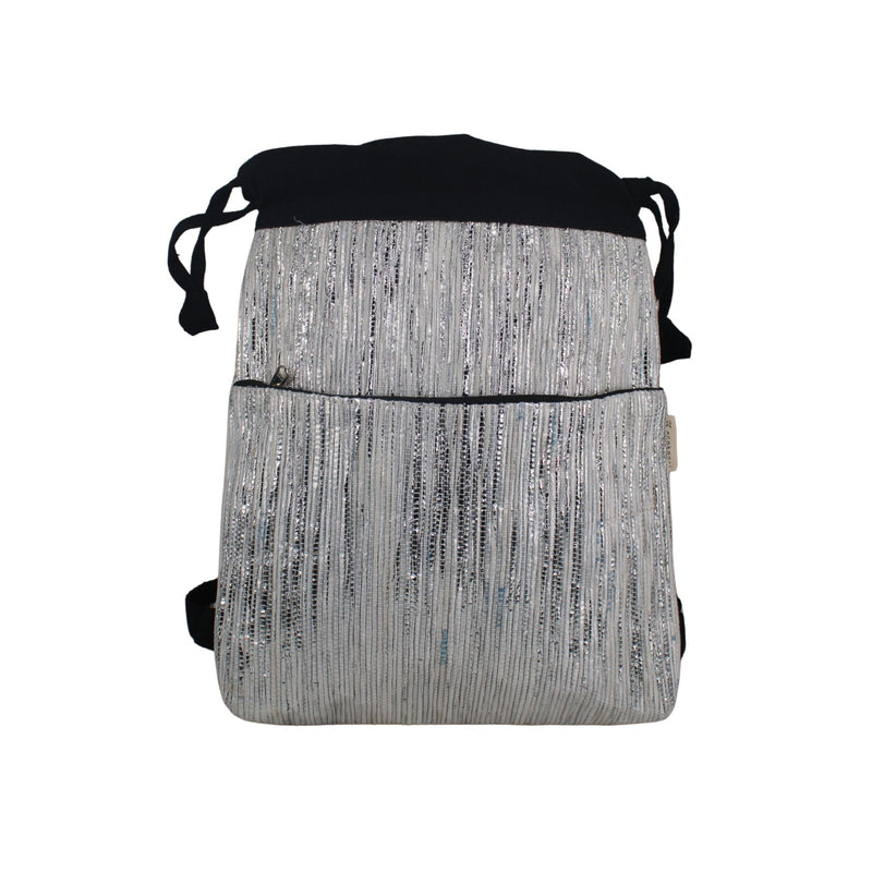 Upcycled Handwoven Light Backpack (LTB0067)