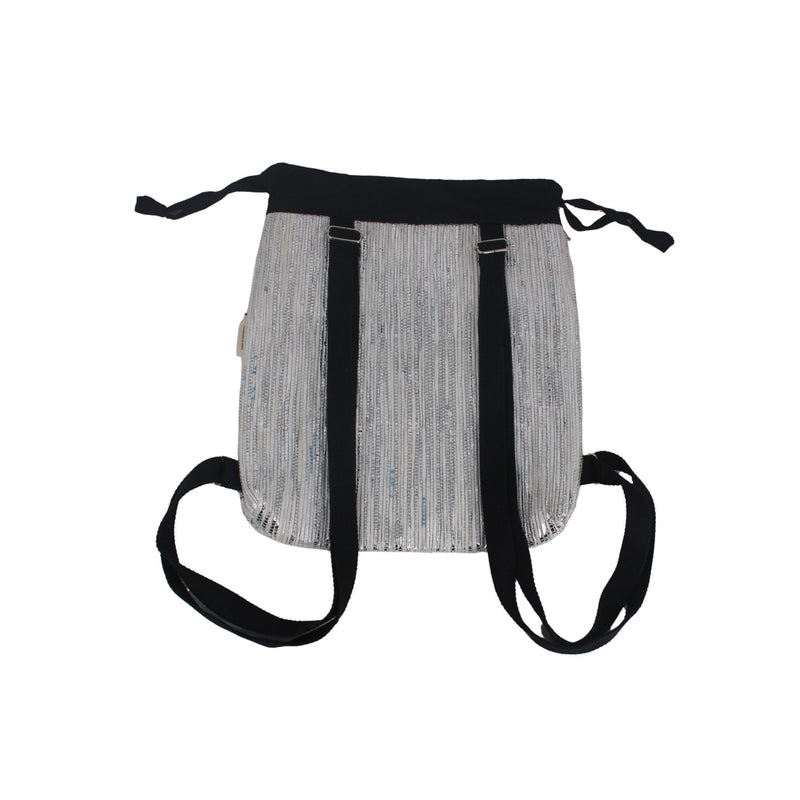 Upcycled Handwoven Light Backpack (LTB0067)