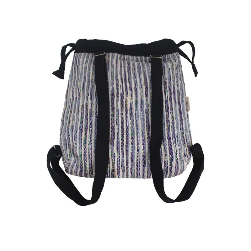 Upcycled Handwoven Light Backpack (LTB0068)