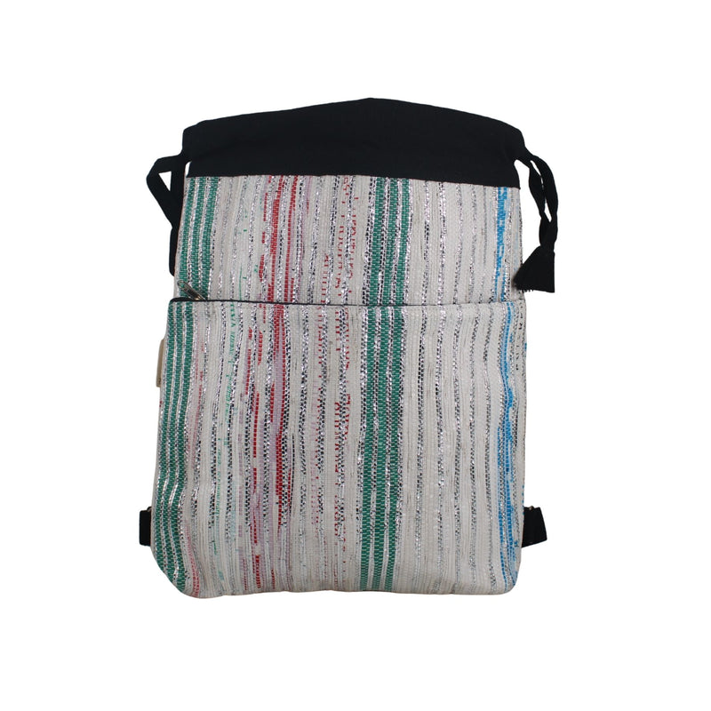 Upcycled Handwoven Light Backpack (LTB0069)