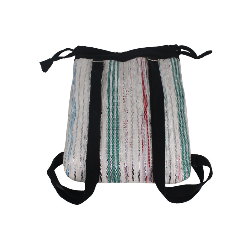Upcycled Handwoven Light Backpack (LTB0069)