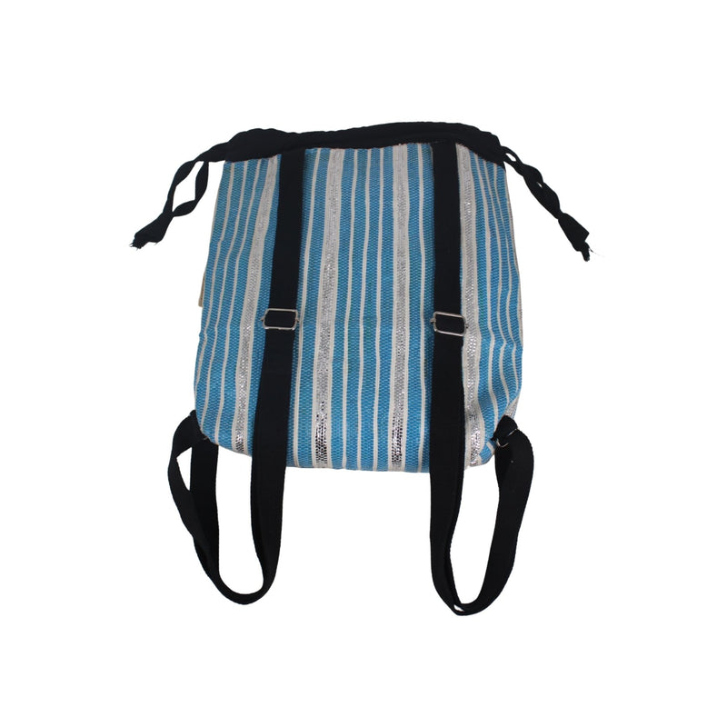 Upcycled Handwoven Light Backpack (LTB0070)