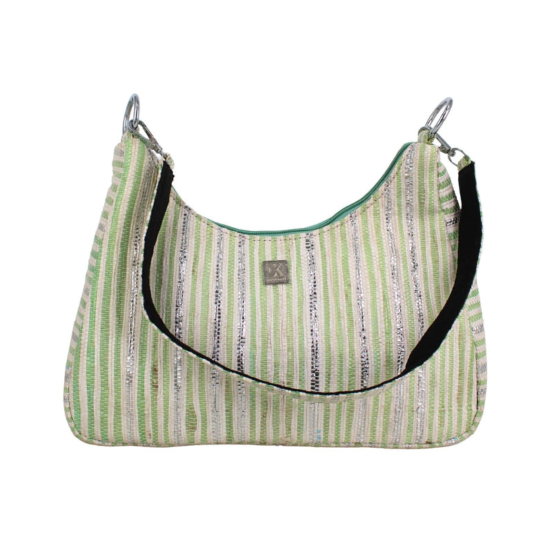 Upcycled Baguette Bag (BGT0020) | Sustainable Handbag for Women