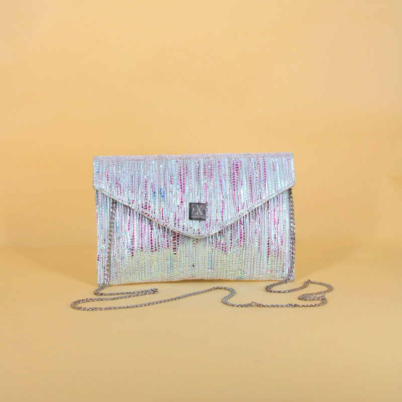 Upcycled Envelope Clutch Sling (ECS0020) | Handcrafted from Plastic Waste