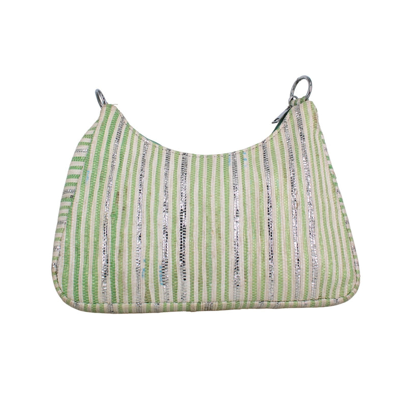 Upcycled Baguette Bag (BGT0020) | Sustainable Handbag for Women