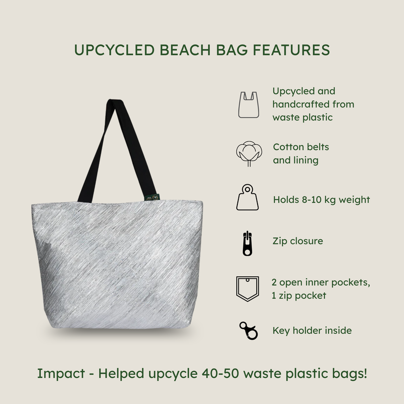 Ecokaari Upcycled Beach Bag