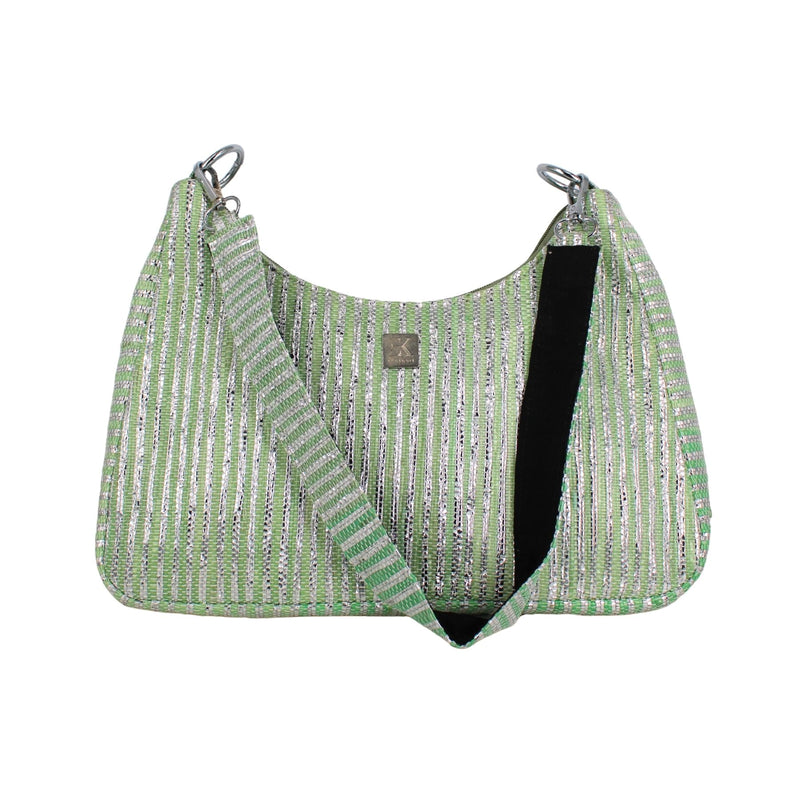 Upcycled Baguette Bag (BGT0021) | Sustainable Handbag for Women
