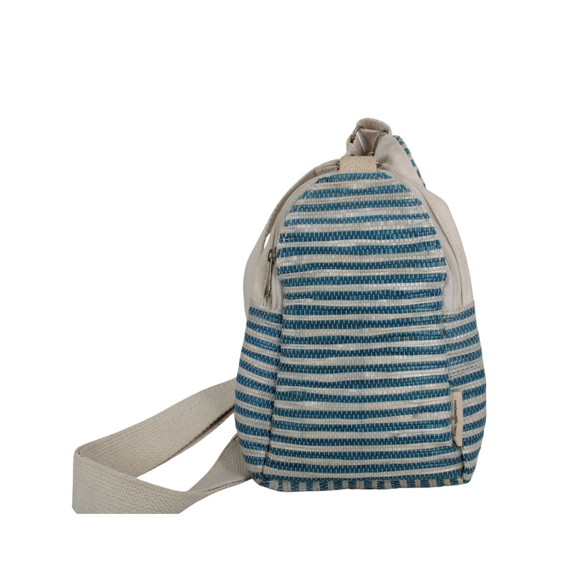 Upcycled Handwoven Shoulder Crossbody Bag (SCB0036)