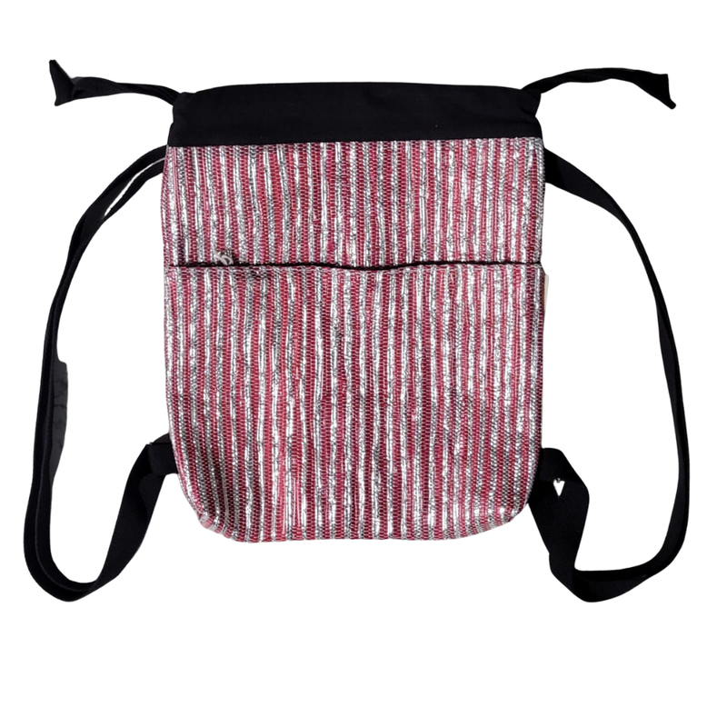 Upcycled Handwoven Light Backpack (LTB0046)