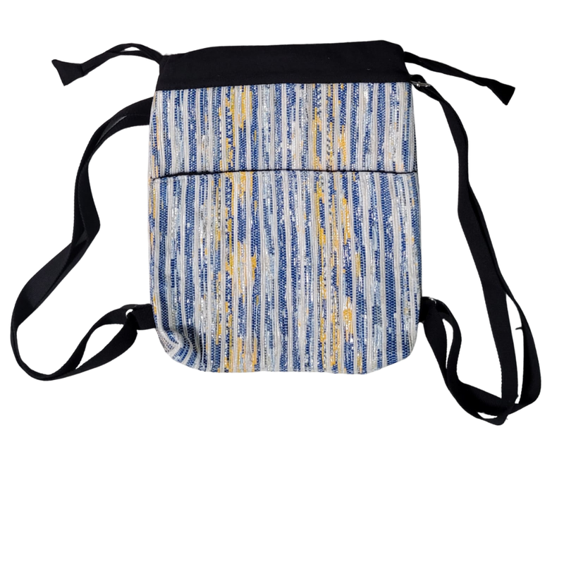 Upcycled Handwoven Light Backpack (LTB0048)
