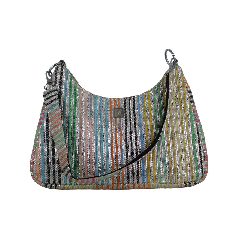 Upcycled Baguette Bag (BGT0022) | Sustainable Handbag for Women