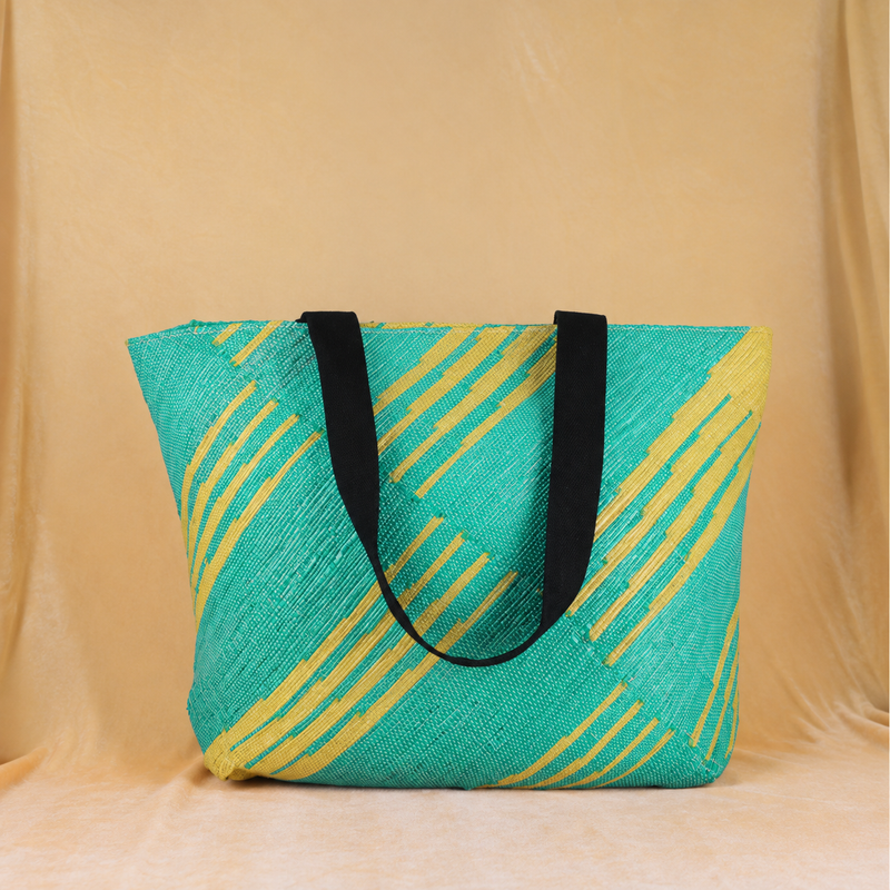 EcoKaari Upcycled Designer Beach Bag (DBB0076)